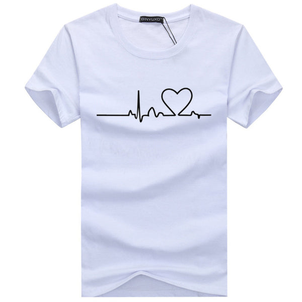 Hip Hop New men 2018 T-shirts Casual Harajuku Love Printed Tops Tee Summer Female T shirt Short Sleeve T shirt For men Clothing
